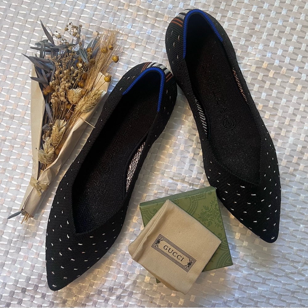 Rothy’s | The Point Polka dot flats